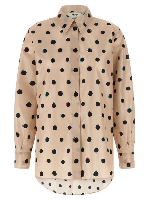Multicolor Silk Blouse