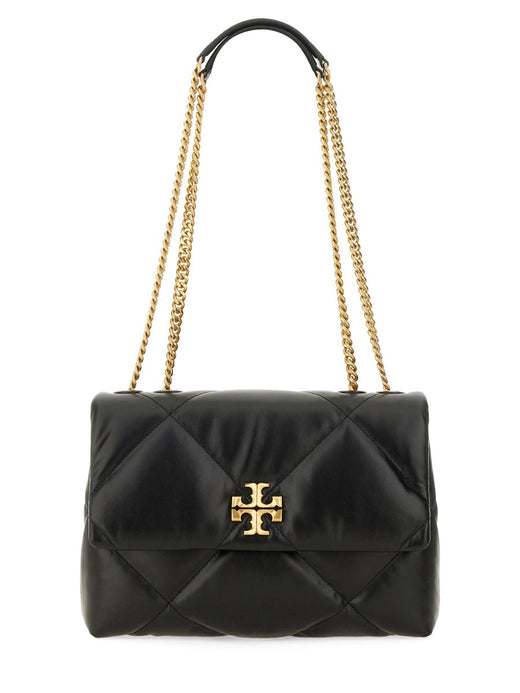 Tory Burch Kira Shoulder Bag — Black Leather