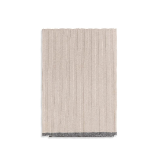 Beige Cashmere Scarf