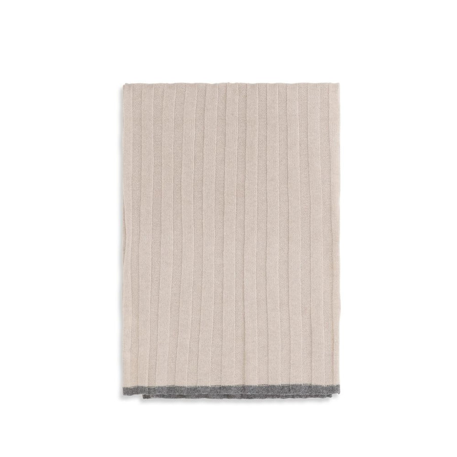 Beige Cashmere Scarf