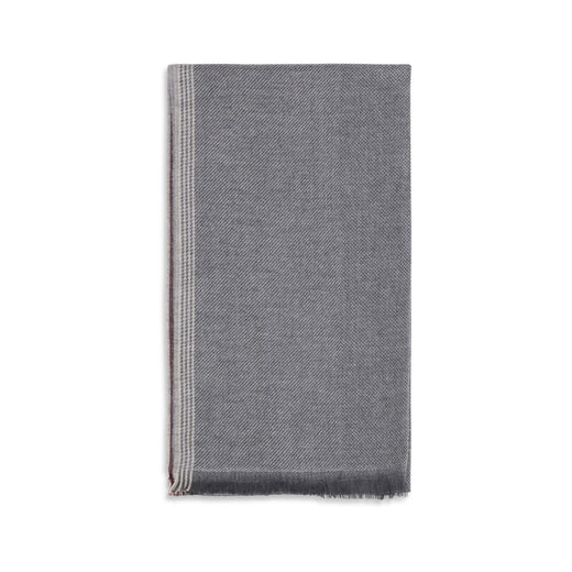Gray Cashmere Scarf