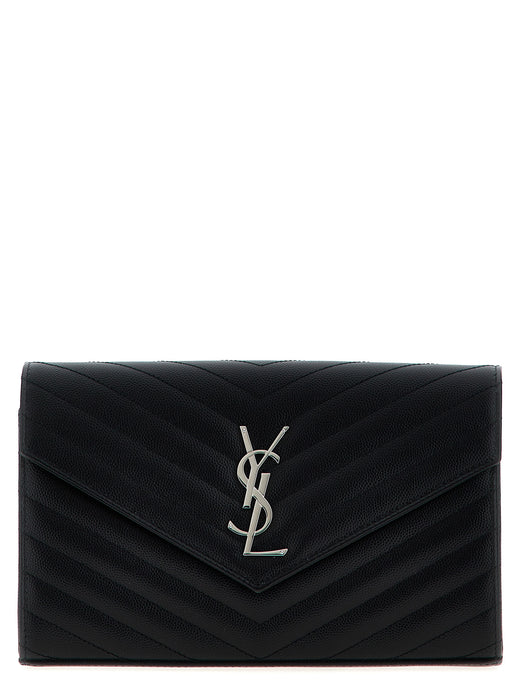 Black Calfskin Clutch Bag