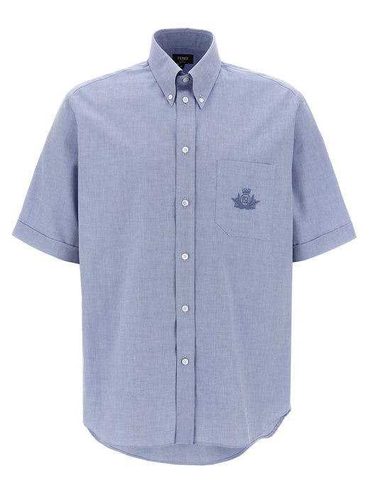 Blue Cotton Blouse