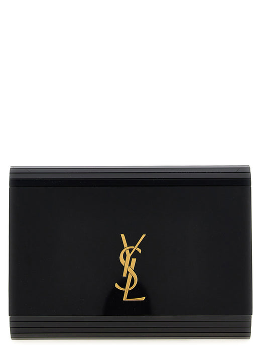 Black Plexiglass Crossbody Bag