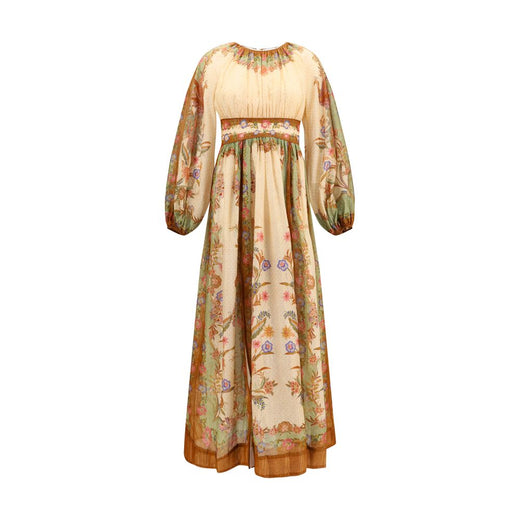 Multicolor Cotton Casual Dress