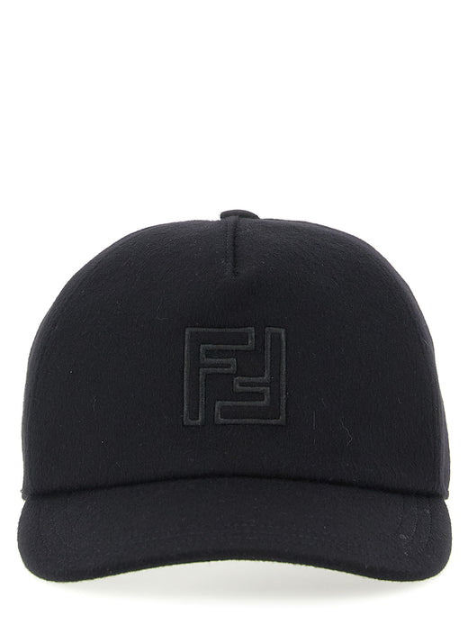 Black Wool Cap (Baseball Hat)