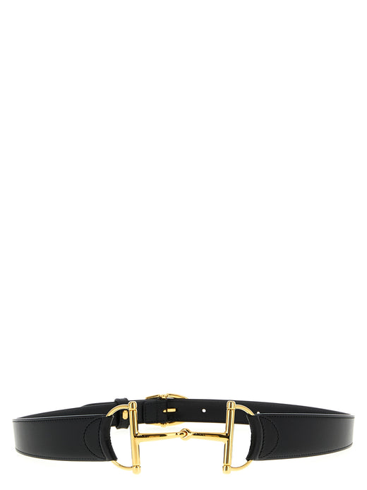 Black Calfskin Regular Belt