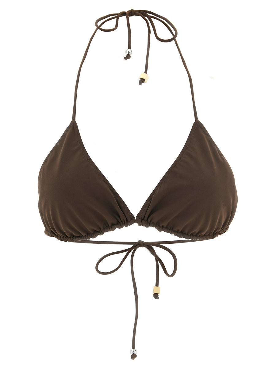 Brown Polyamide Bikini