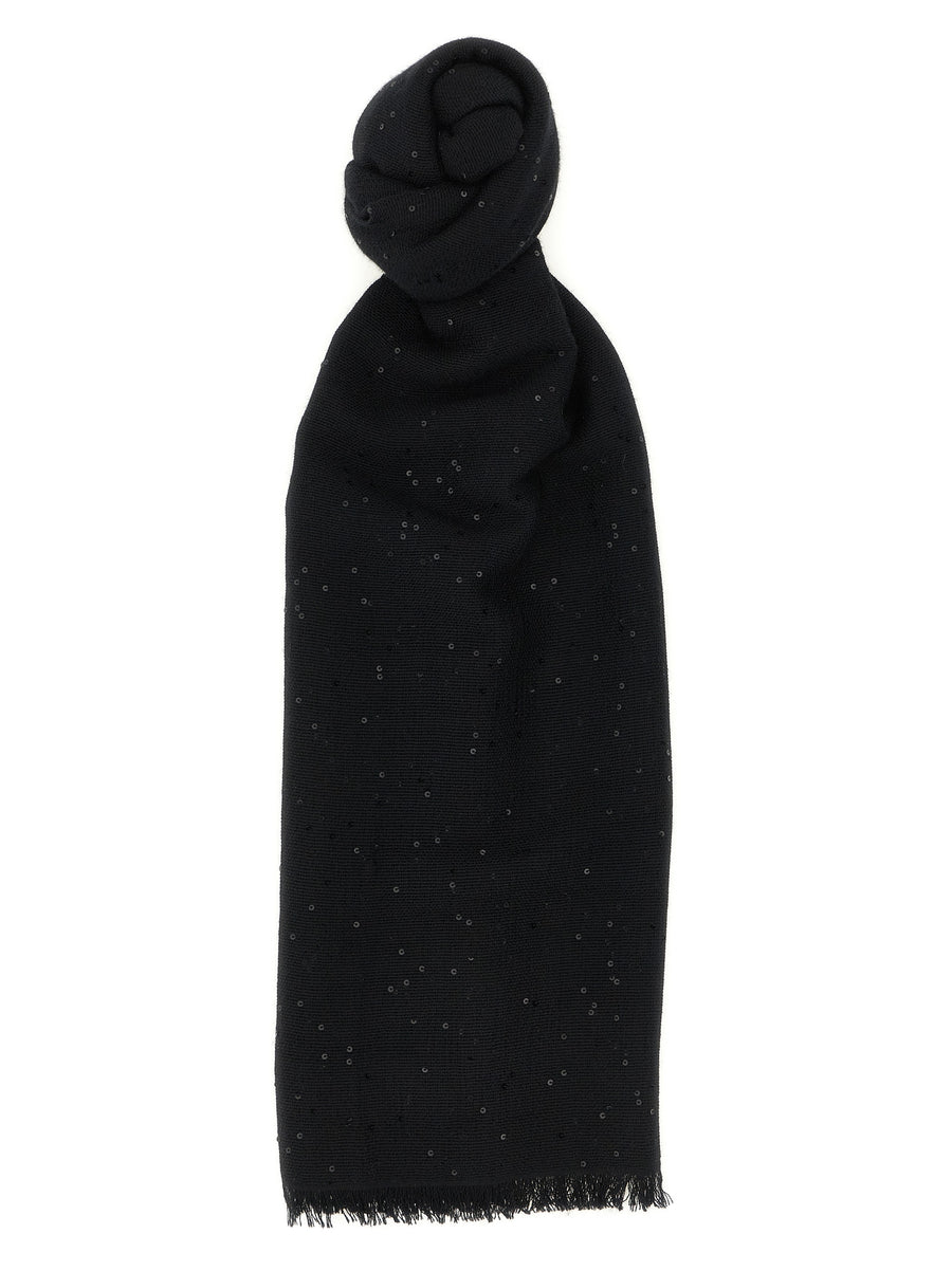 Black Cashmere Scarf