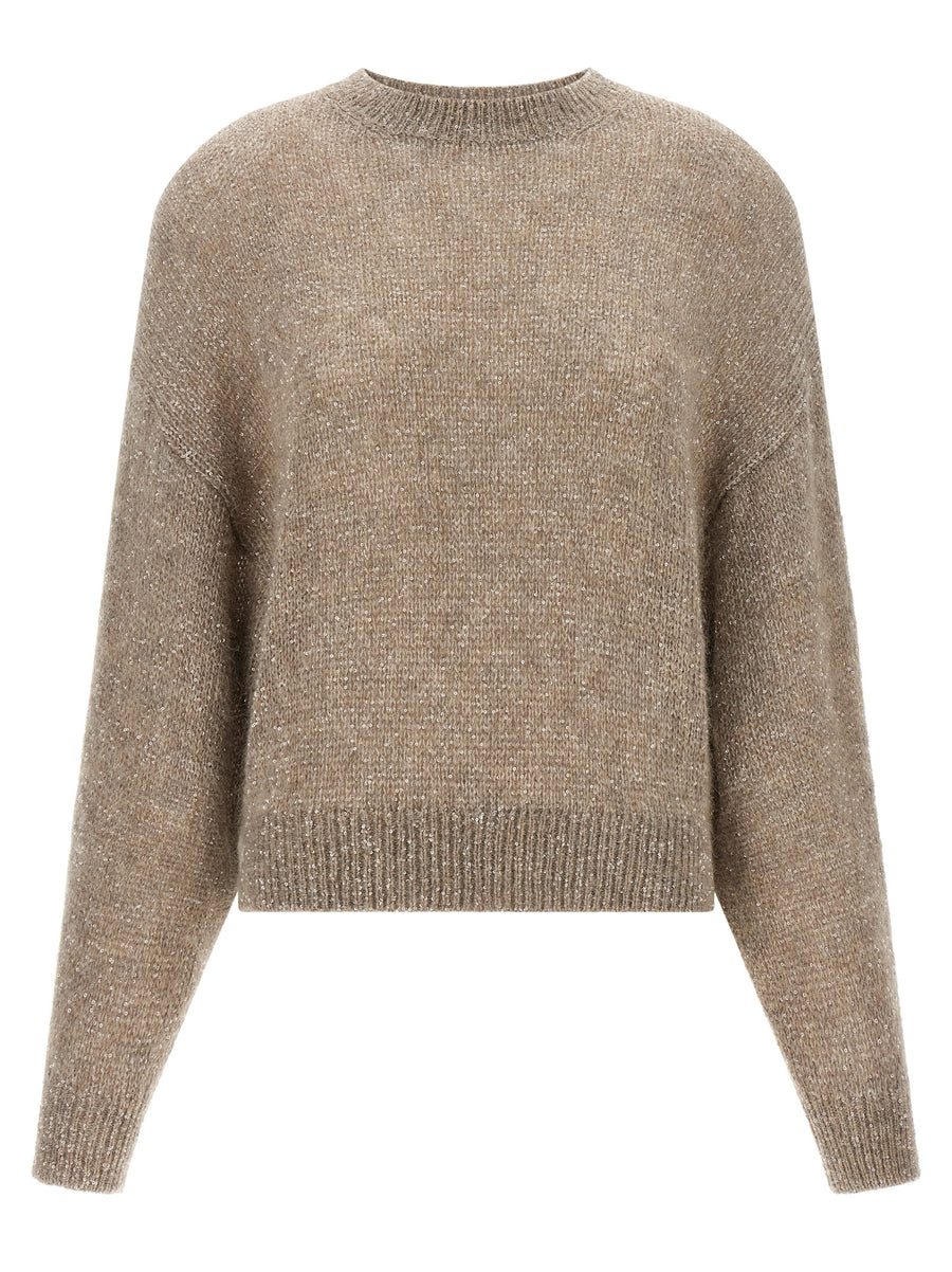 Beige Polyamide Cardigan