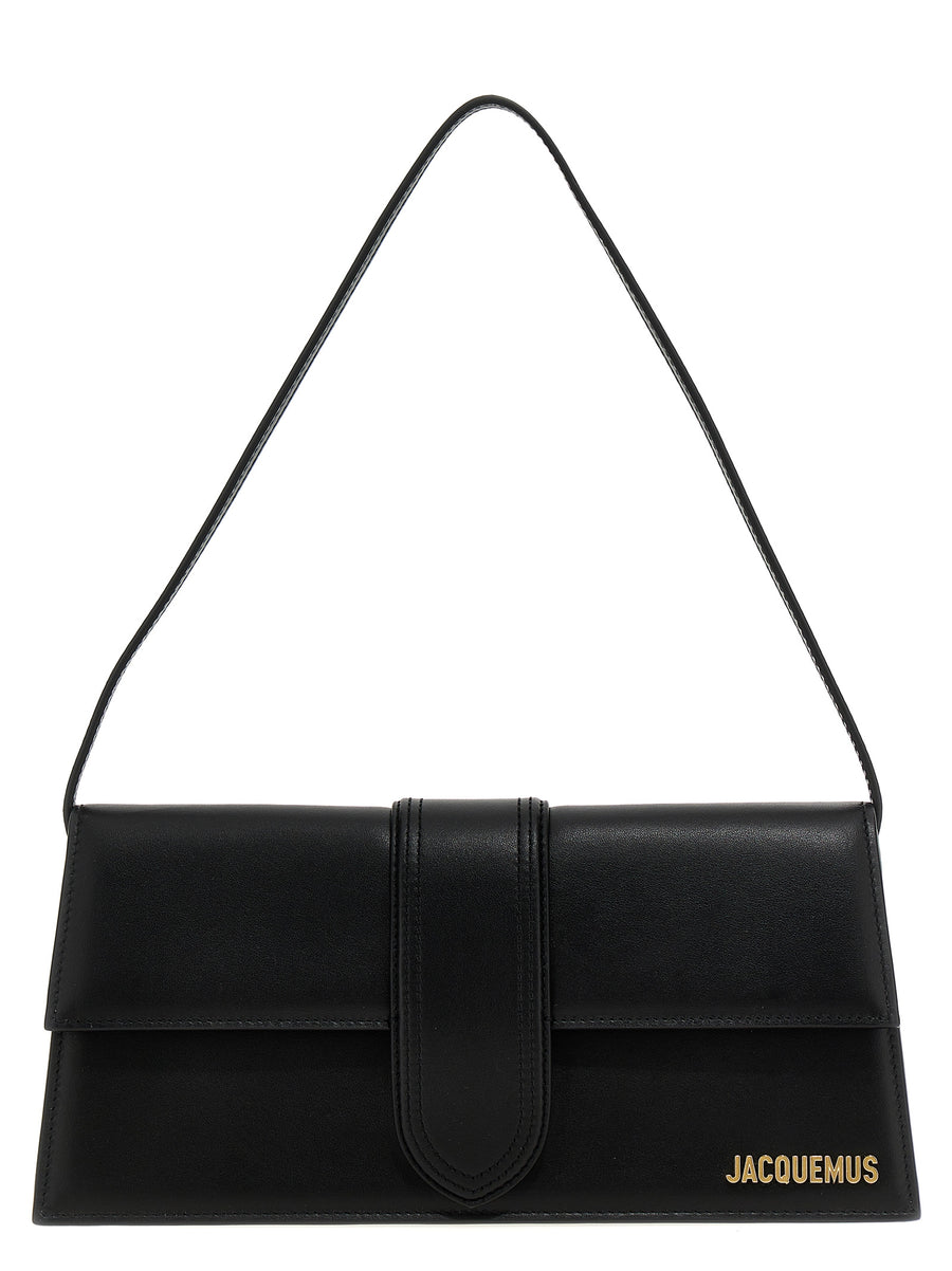 Black Cowhide Shoulder Bag