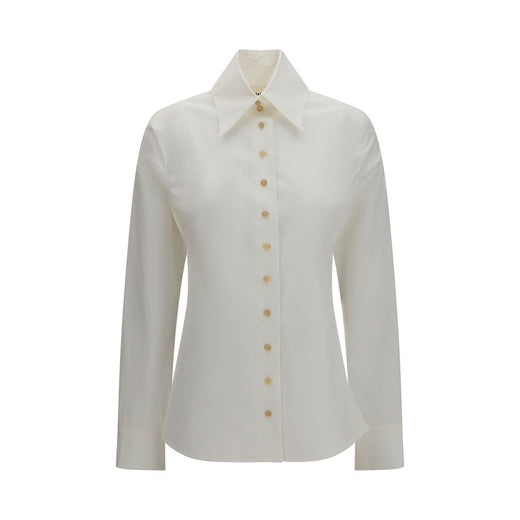 White Cotton Dress Shirt