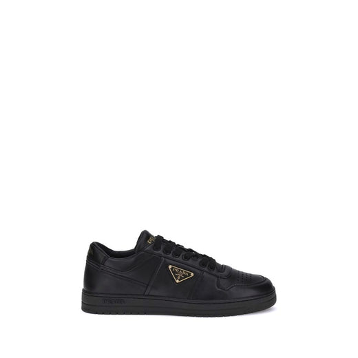 Black Calf Leather Bos Taurus Low Top Sneakers