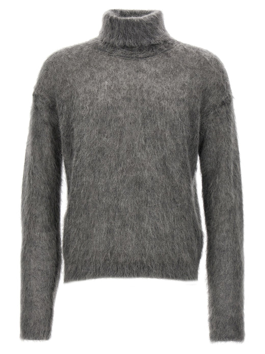 Gray Wool Cardigan