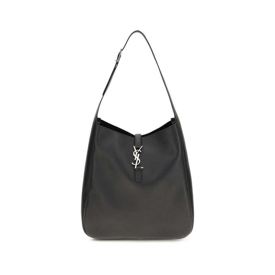 Black Calf Leather Bos Taurus Shoulder Bag