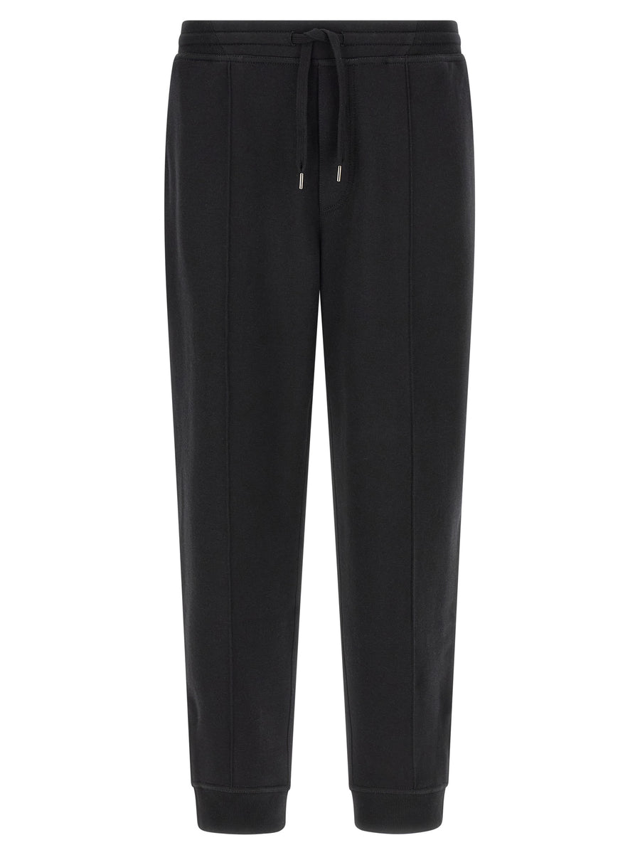 Black Cotton Joggers (Workout Pants)