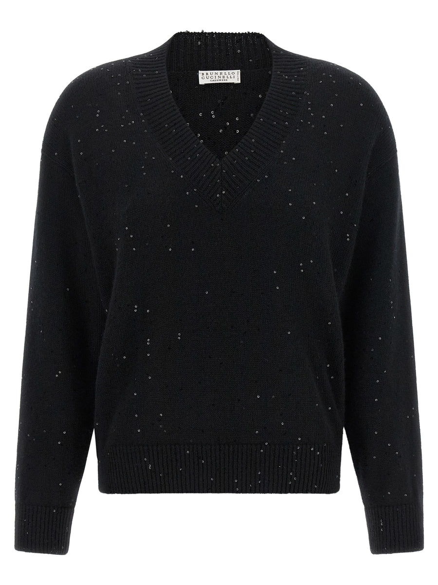 Black Cashmere Cardigan