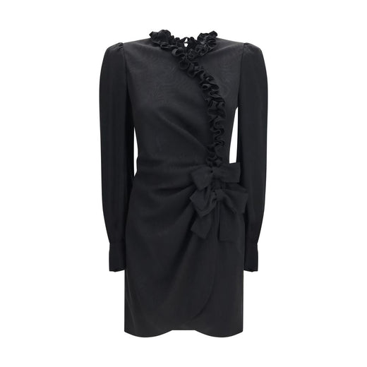 Black Silk Cocktail Dress