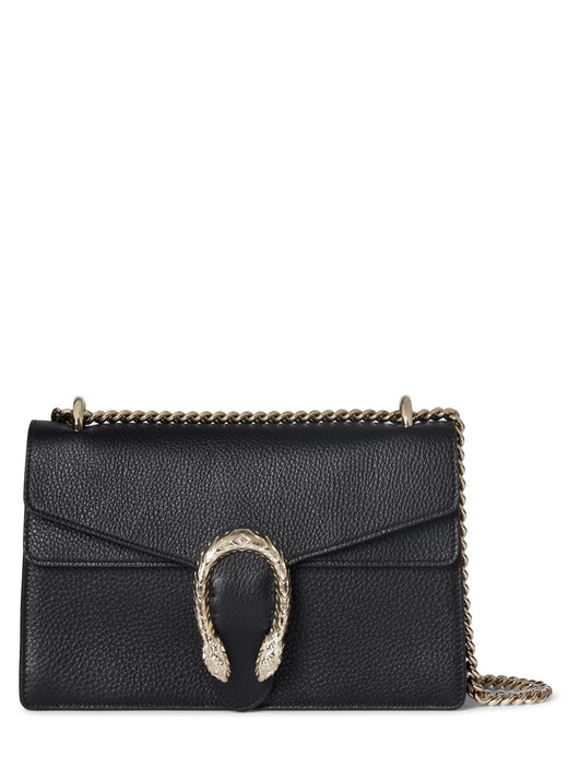 Gucci Dionysus Shoulder Bag — Black Calf Skin