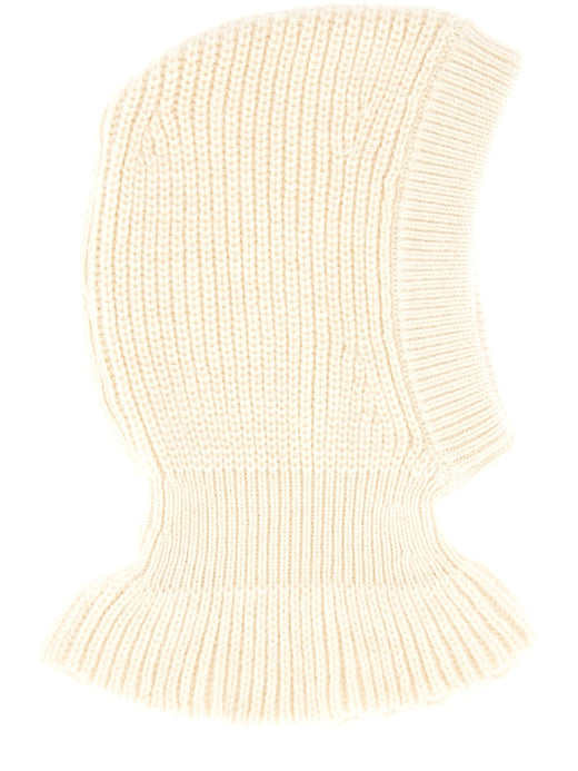 Lemaire Ac1227_lk1028wh048 Wool And Alpaca Blend Winter Hat — Ivory Acrylic