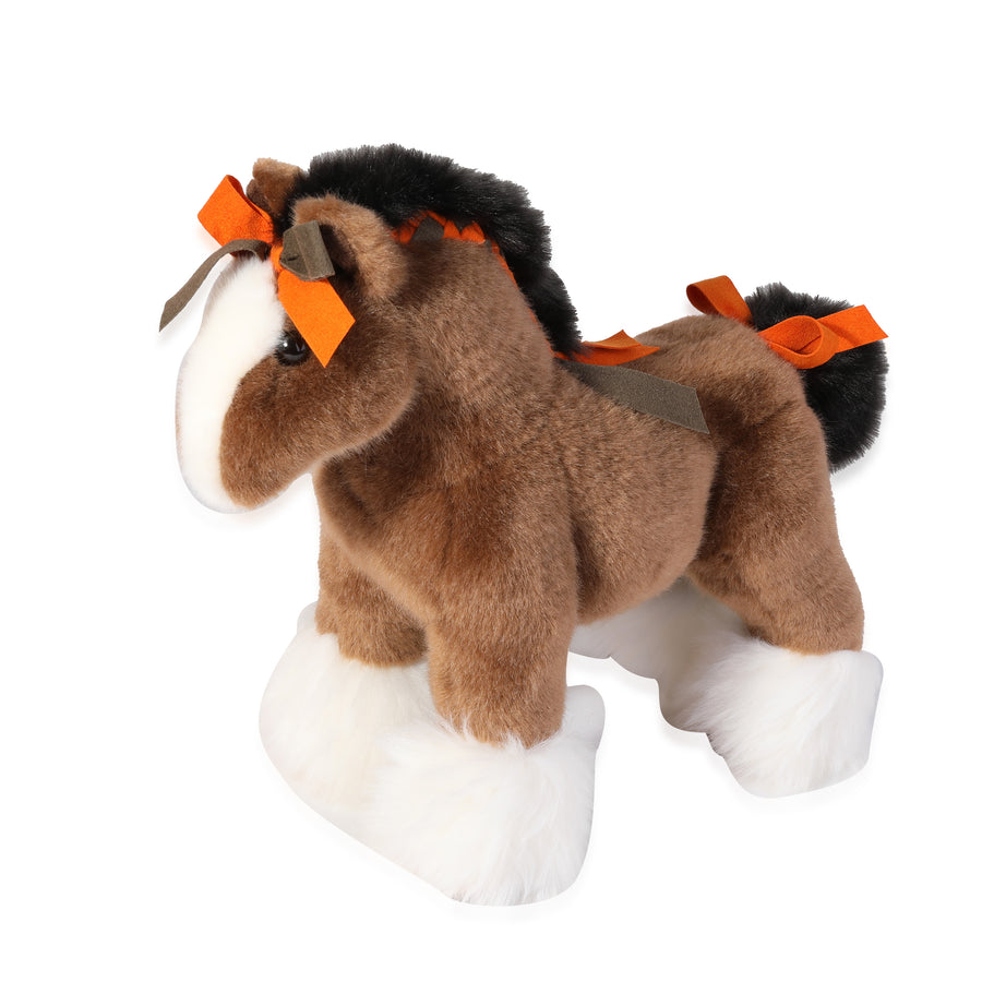 Nib Hermès Hermy Plush Small Horse Brown Other