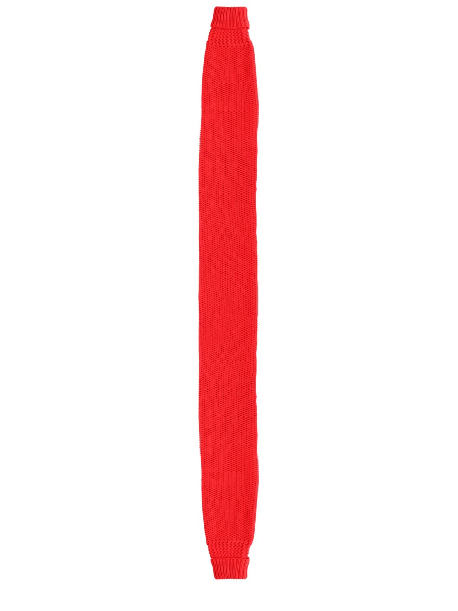 Ymc Cotton Scarf — Red Scarfs