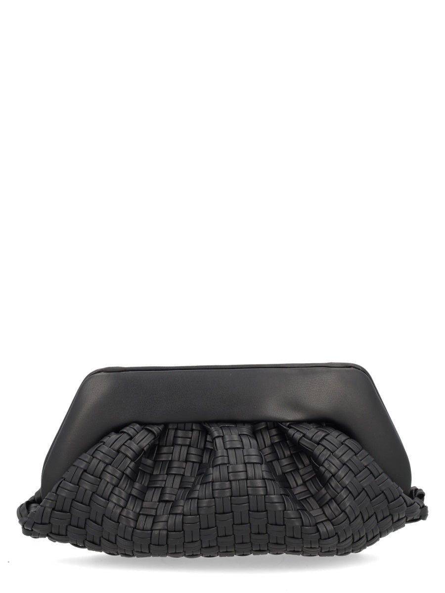 Themoirè Emera Handbag — Black Recycled Polyester Hand Bags