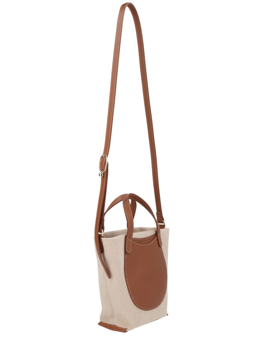 Longchamp Complice Shoulder Bag — Brown Canvas