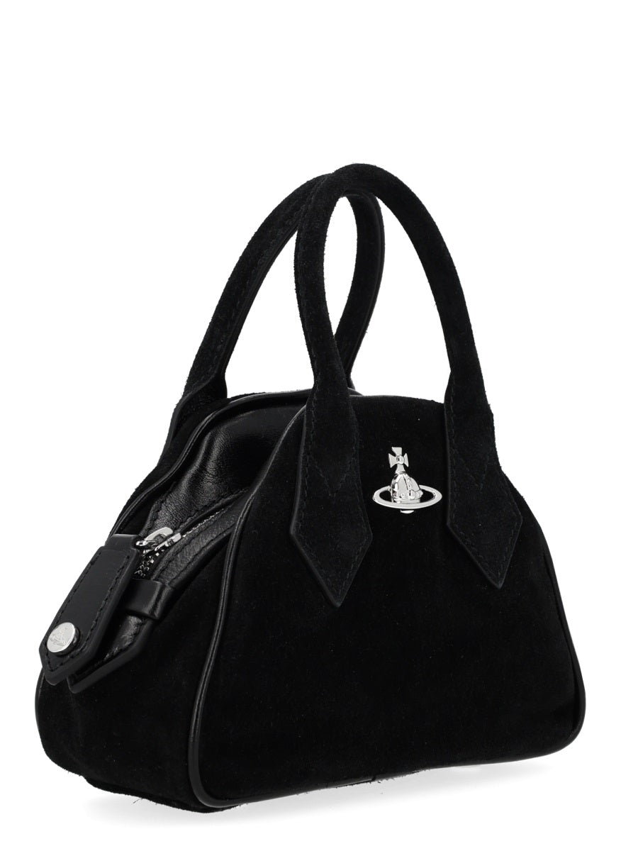 Vivienne Westwood Structured Calf Leather Mini Bag — Black