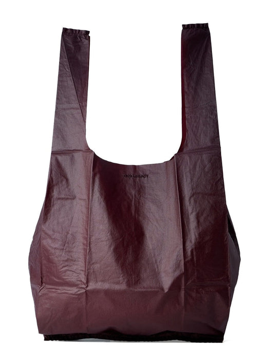 Our Legacy Grocery Shoulder Bag — Red Polyurethane