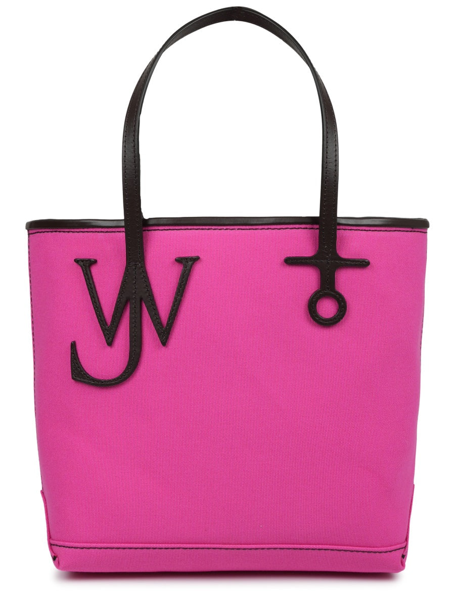 Jw Anderson Anchor Tote Bag — Pink Cotton