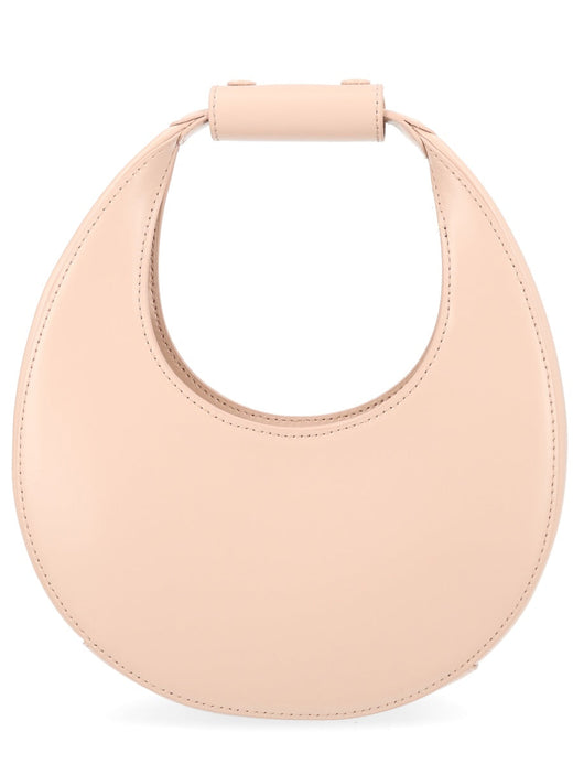 Staud Moon Mini Bag — Beige Cow Leather (bos Taurus)