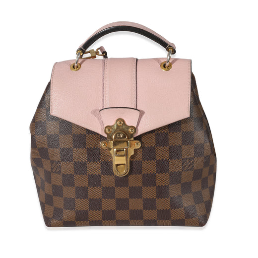 Louis Vuitton Magnolia Damier Ebene Canvas Clapton Backpack Brown Handbag