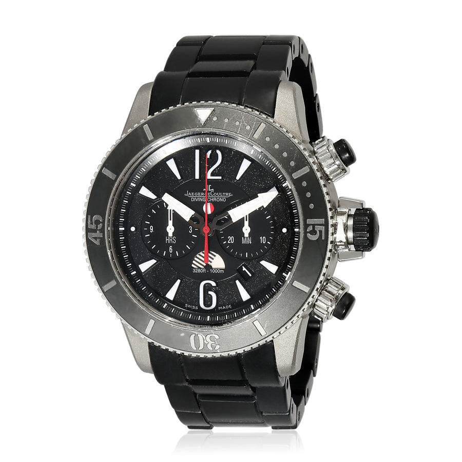 Jaeger-Lecoultre Master Compressor Navy Seal 159.t.c7 Mens Watch Titanium Black Wrist