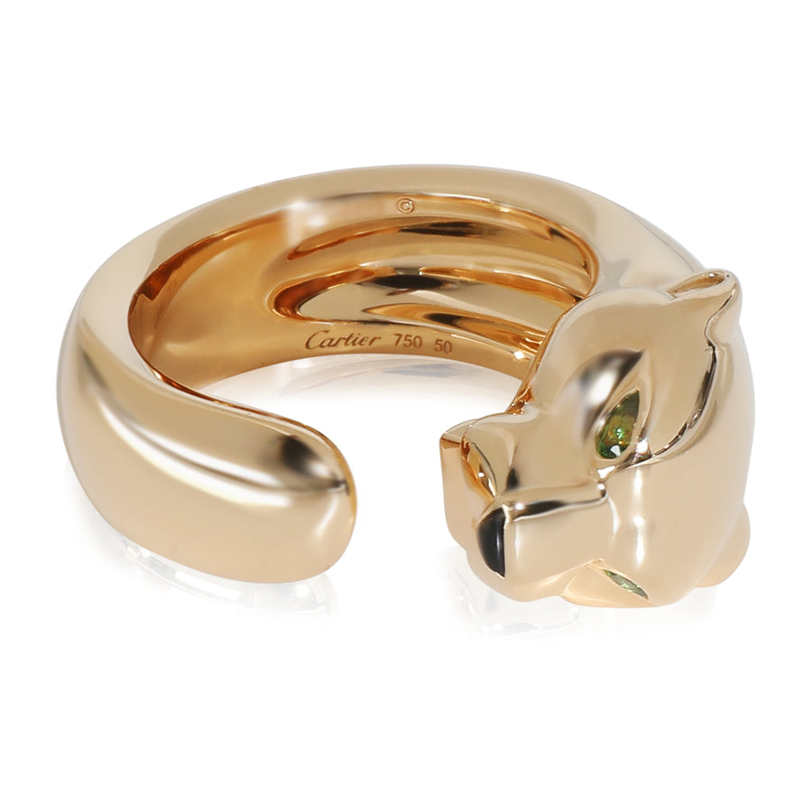 Cartier Yellow Gold Panthere De Ring 18k