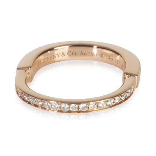 Tiffany & Co. Rose Gold Lock Ring 18k