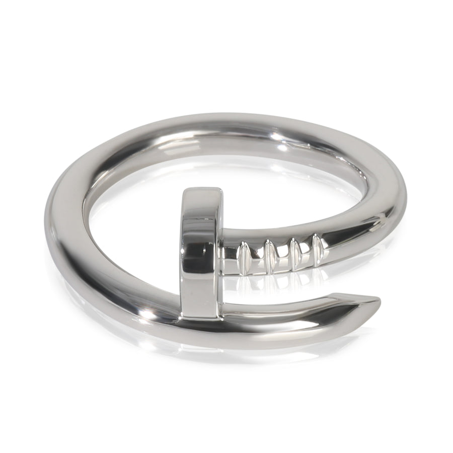 Cartier White Gold Juste Un Clou Ring 18k