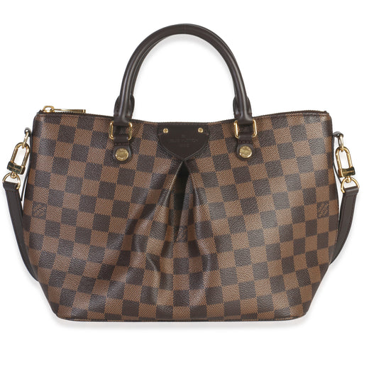 Louis Vuitton Damier Ebene Canvas Siena Pm Brown Handbag