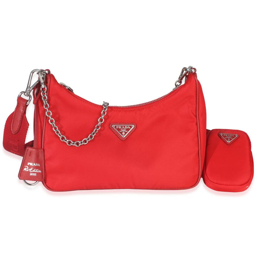 Prada Red Re-Nylon Re-Edition 2005 Bag Other; Handbag