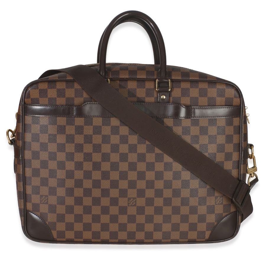 Louis Vuitton Damier Ebene Canvas Porte-Documents Voyage Gm Brown Handbag