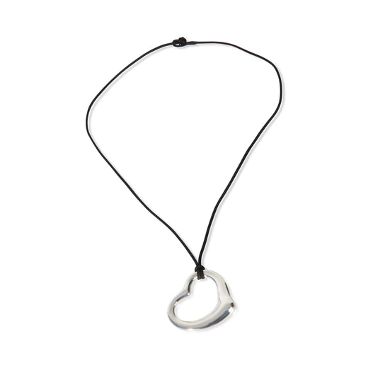 Tiffany & Co. Sterling Silver Elsa Peretti Open Heart Pendant 925