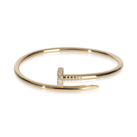 Cartier Yellow Gold Diamond Juste Un Clou Bracelet 18k