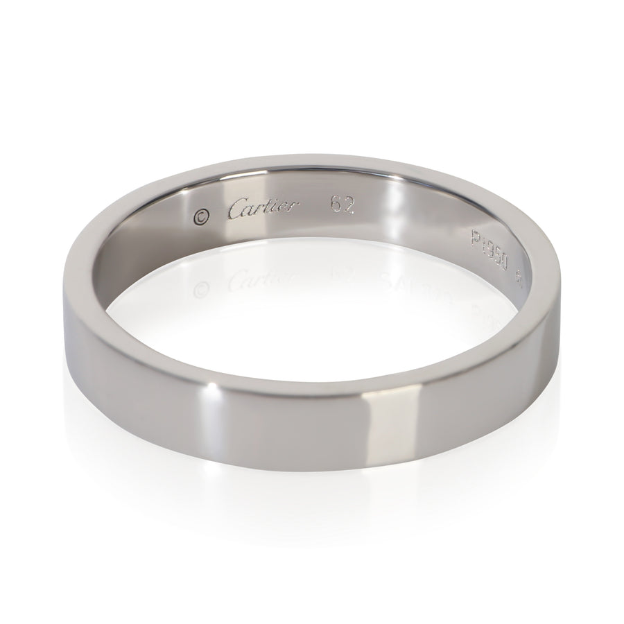 Cartier Platinum 4mm C De Band 950
