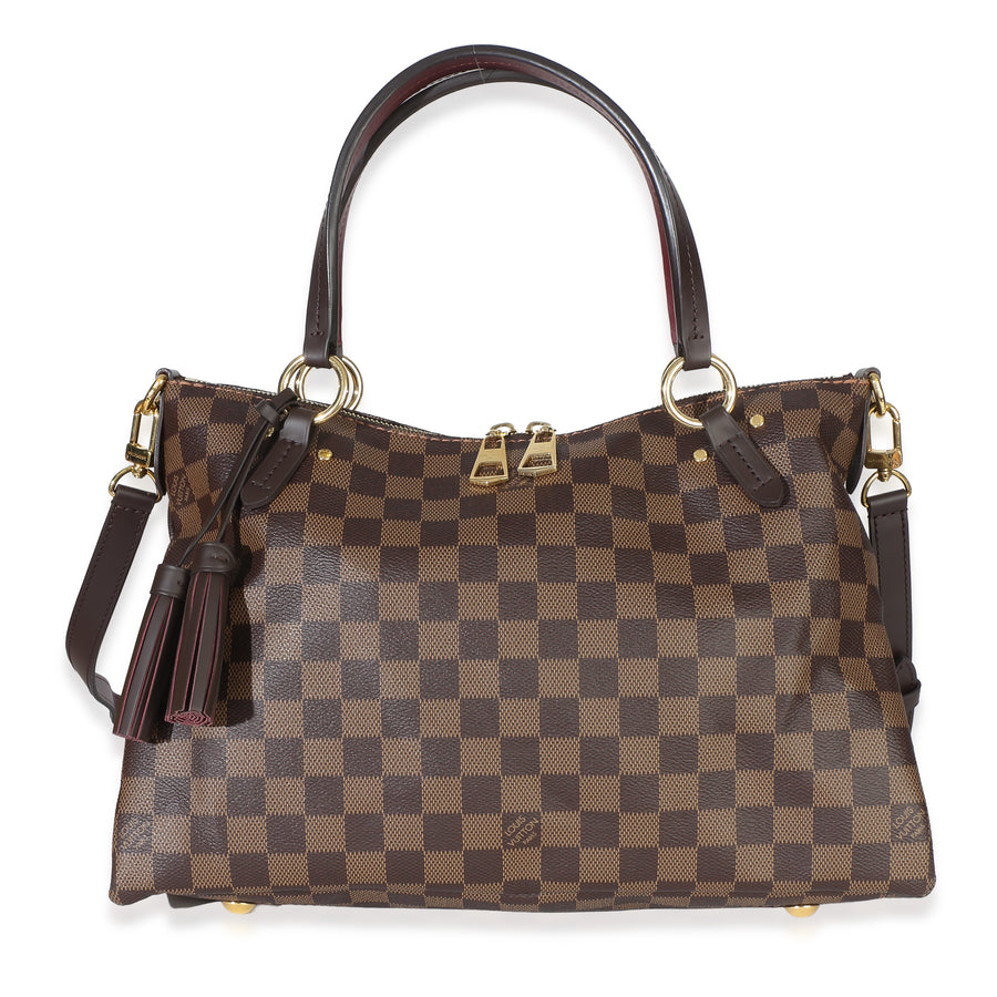 Louis Vuitton Burgundy Damier Ebene Canvas Lymington Bag Brown Handbag
