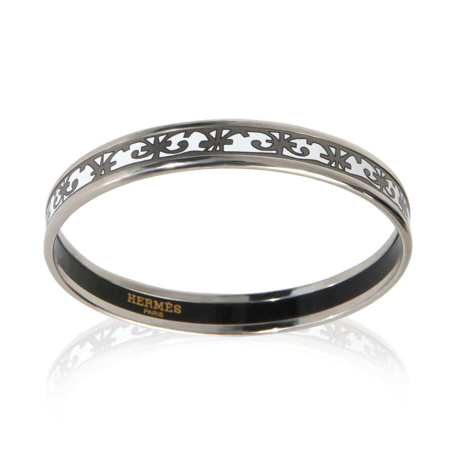 Hermès Narrow Enamel Balcons Du Guadalquivir Bracelet