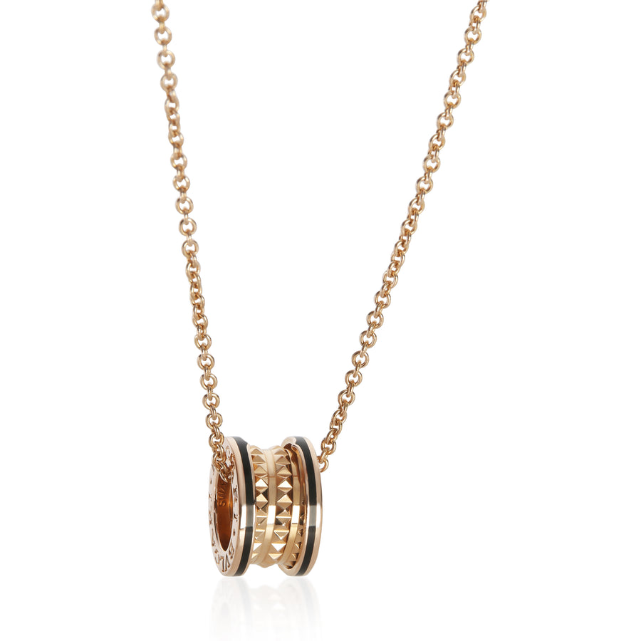 Bvlgari Rose Gold B.zero1 Rock Necklace 18k
