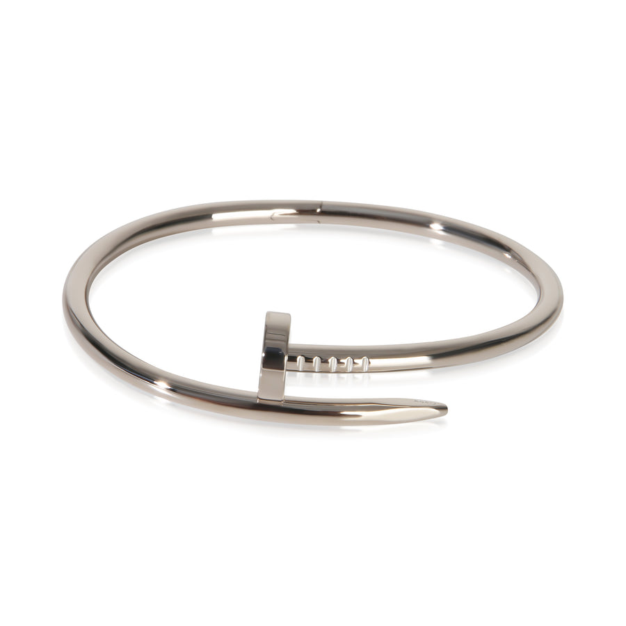 Cartier White Gold Juste Un Clou Bracelet 18k