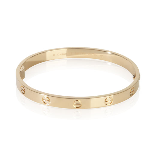 Cartier Yellow Gold Single Screw Love Bracelet 18k