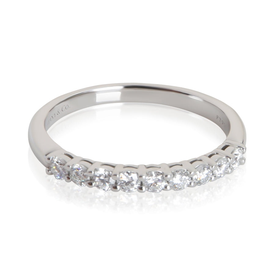 Tiffany & Co. Platinum Diamond Forever Band 950