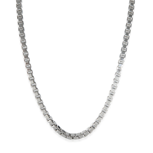 Tiffany & Co. Sterling Silver Venetian Link Necklace 925